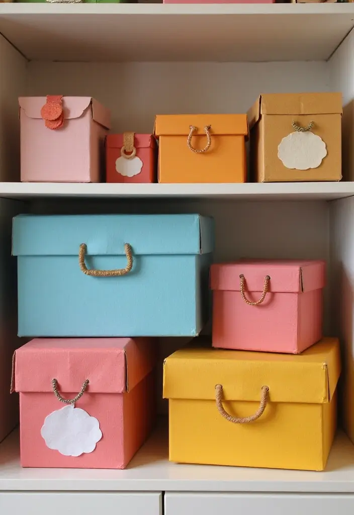 25 Cardboard Crafts Decoration Wall Art Home Decor Ideas to Recycle Smartly - 13. Cardboard Treasure Boxes