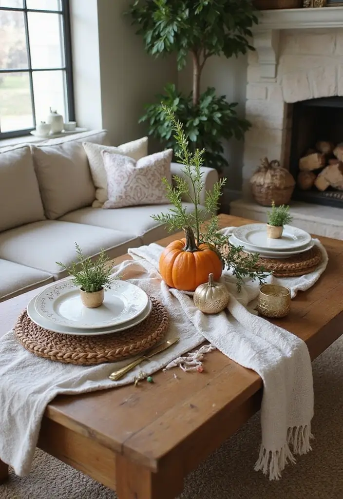 25 Christmas Home Decor Ideas Living Room Looks That Spark Joy - 13. Festive Table Settings