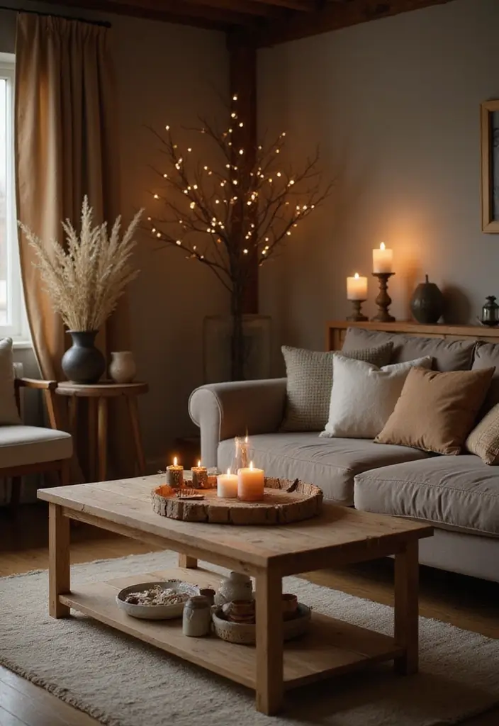25 Christmas Home Decor Ideas Living Room Looks That Spark Joy - 19. Seasonal Scent Combinations