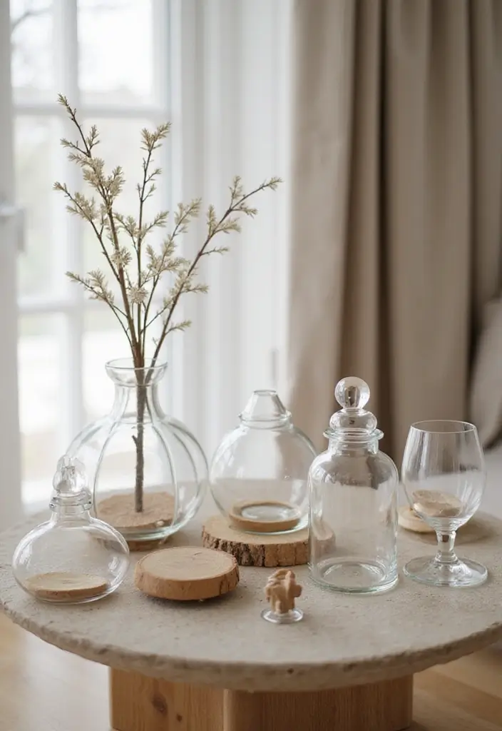 25 Christmas Home Decor Ideas Living Room Looks That Spark Joy - 9. Minimalist Ornaments