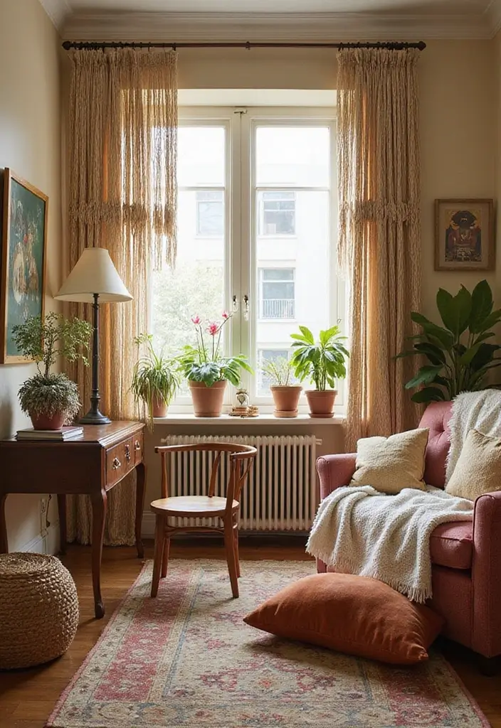 25 Curtains Living Room Modern Home Decor Looks You’ll Love - 23. Fringed Fun