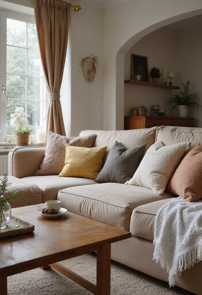 25 Decor Home Living Room Small Spaces Layouts That Inspire - 11. Textured Accents