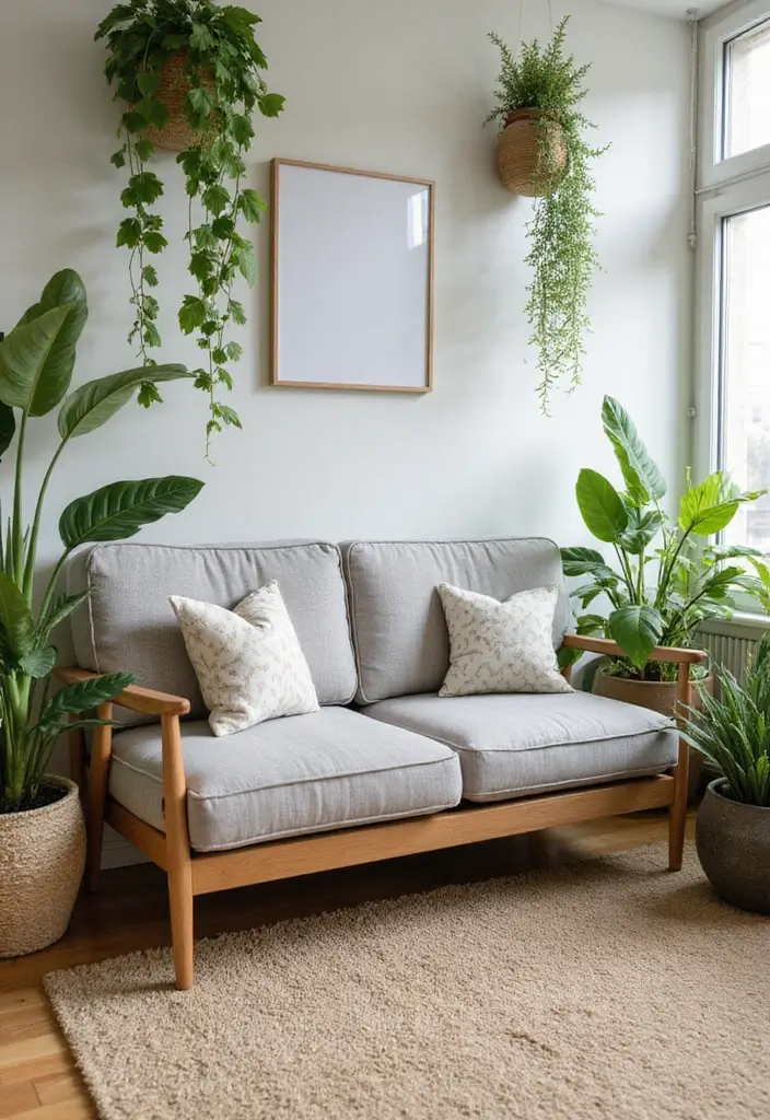 25 Decor Home Living Room Small Spaces Layouts That Inspire - 7. Incorporating Nature