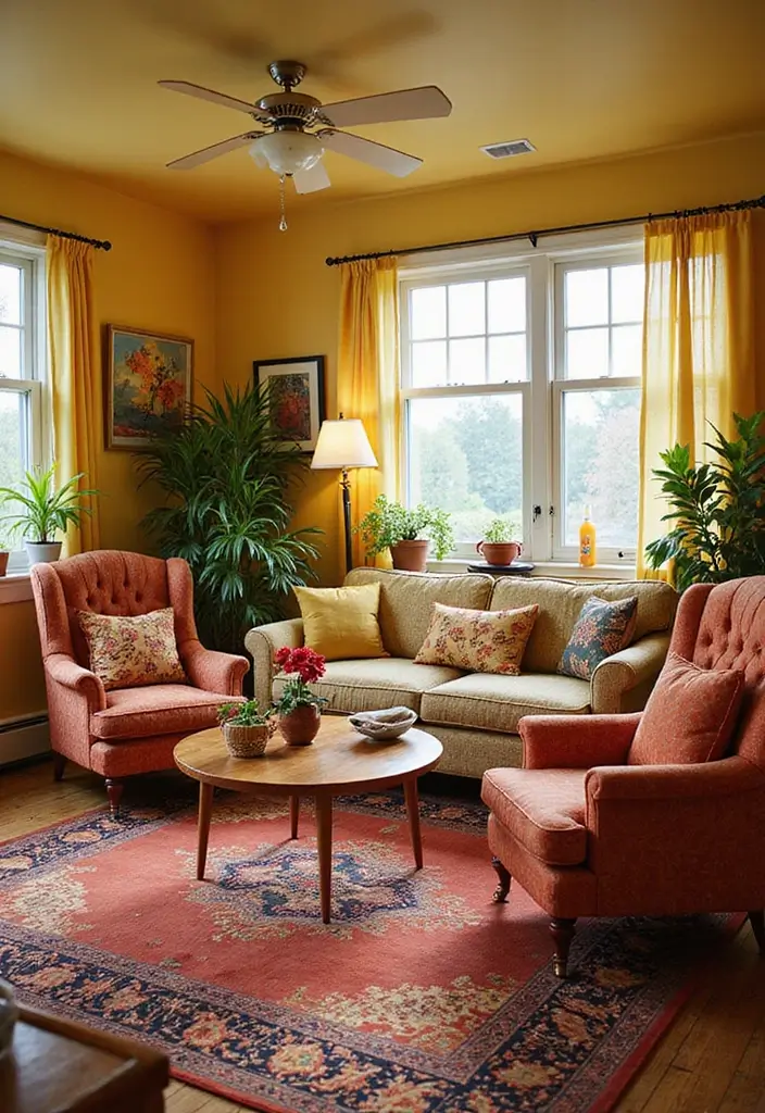 25 Different Types of Home Decor Styles You Should Know - 25. Retro Style