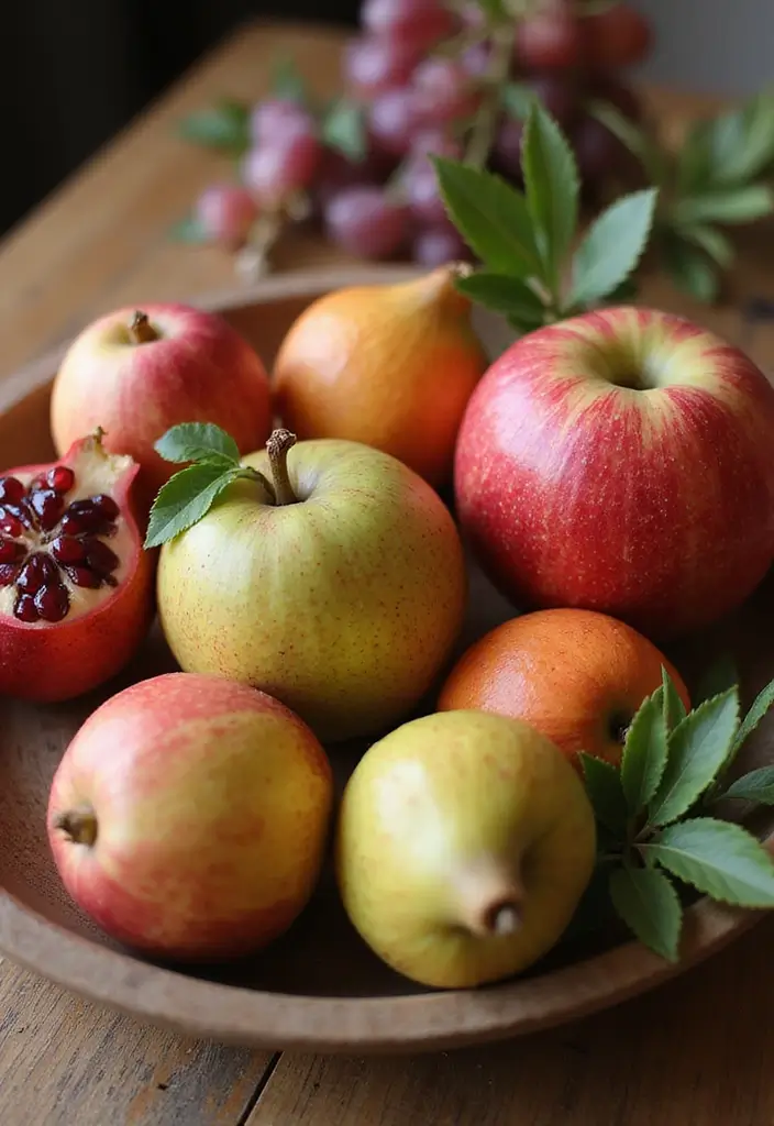 25 Fall Decor Ideas for the Home Kitchens That Feel Festive - 8. Seasonal Fruit Display