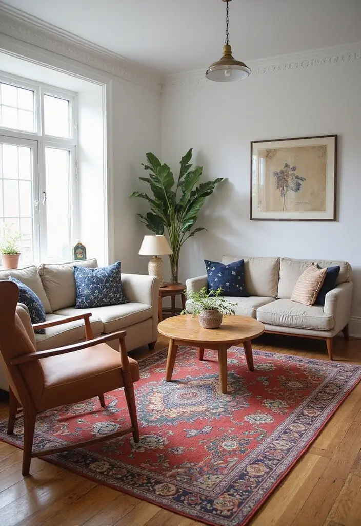 25 Home Decor Ideas Living Room Modern Designs That Impress - 15. Statement Rugs