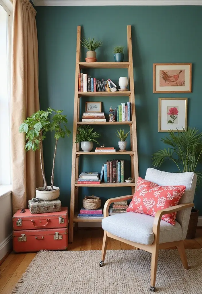 25 Home Decor Ideas Living Room Modern Designs That Impress - 2. Upcycled Decor