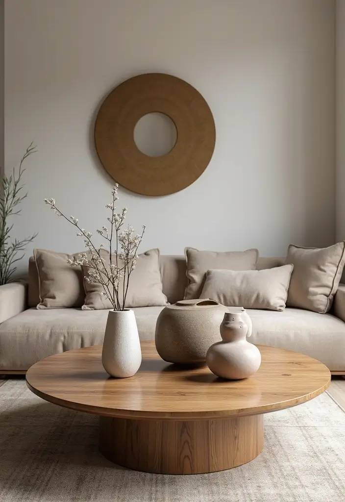 25 Home Decor Ideas Living Room Modern Designs That Impress - 25. Artistic Table Centerpieces