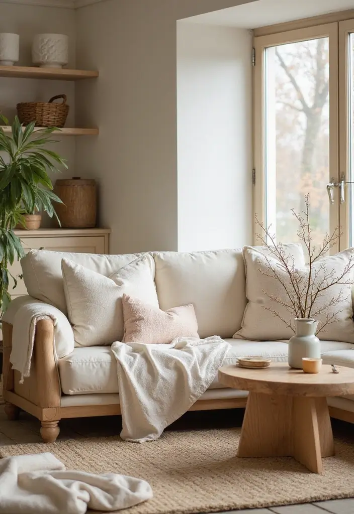 25 Home Decor Ideas Living Room Modern Designs That Impress - 5. Natural Fabrics