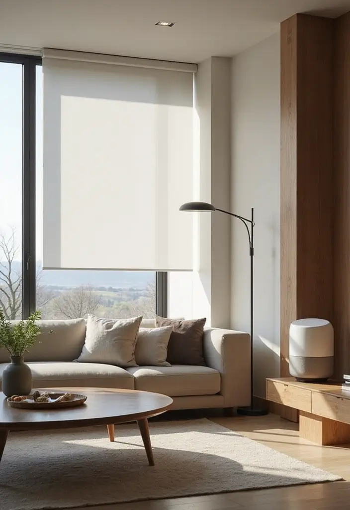 25 Home Decor Ideas Living Room Modern Designs That Impress - 9. Smart Home Integration