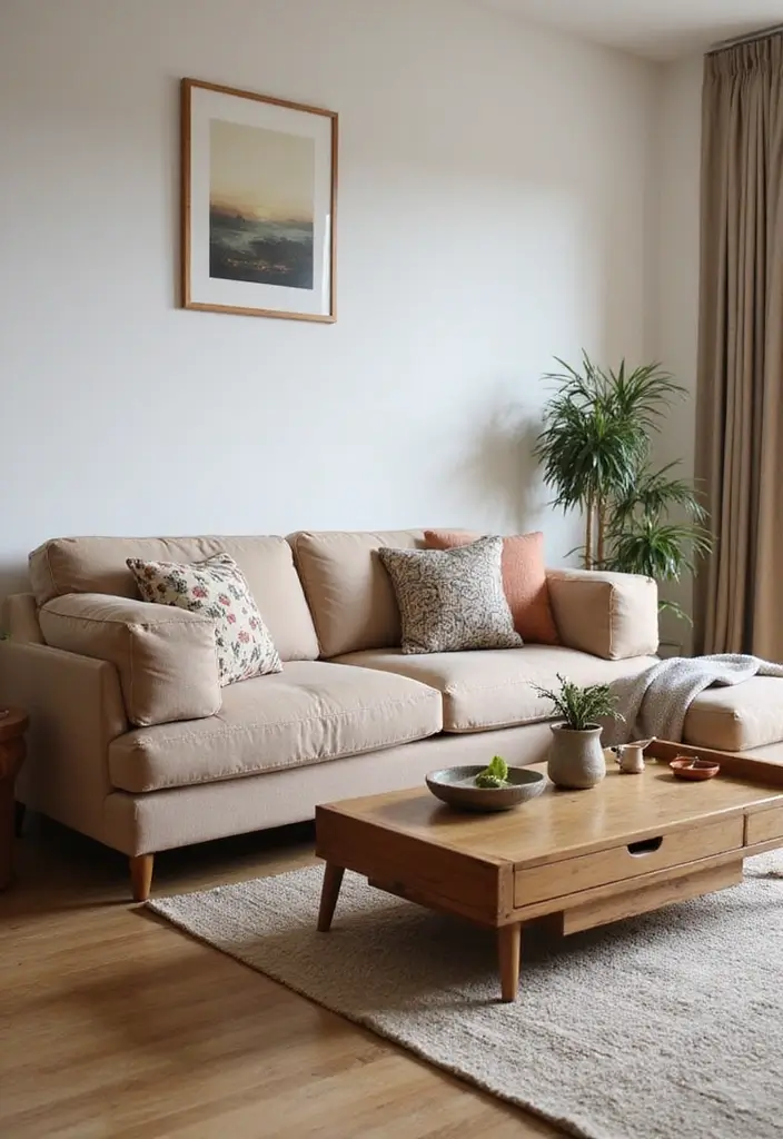 25 Home Decor Ideas for Living Room Cozy Small Spaces: Tiny House Inspiration - 1. Multi-Functional Furniture