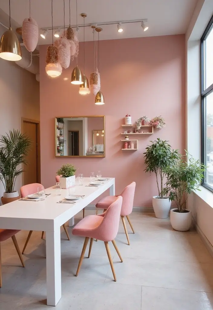 25 Nail Salon Decor Small at Home Ideas for a Chic Setup - 10. Accent Colors and Themes