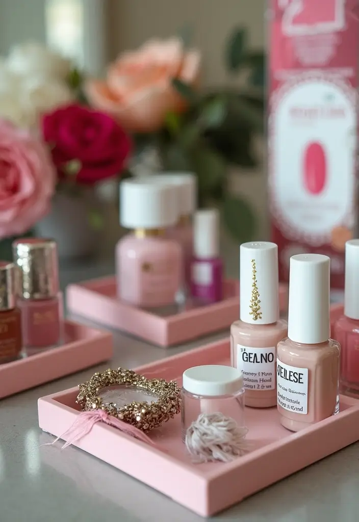 25 Nail Salon Decor Small at Home Ideas for a Chic Setup - 20. Thematic Accessories