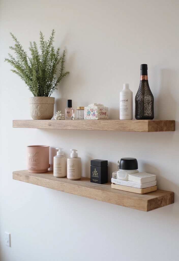 25 Nail Salon Decor Small at Home Ideas for a Chic Setup - 9. Nail Care Product Shelf