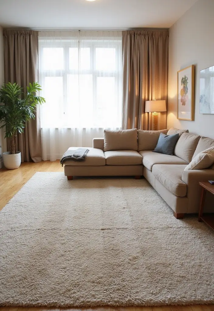 27 Cozy Home Decor Ideas Living Room Designs for Ultimate Comfort - 10. Layered Rugs