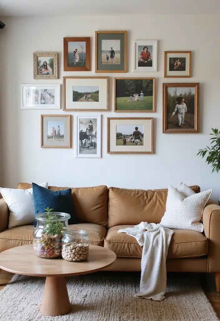 27 Cozy Home Decor Ideas Living Room Designs for Ultimate Comfort - 11. Personal Touches