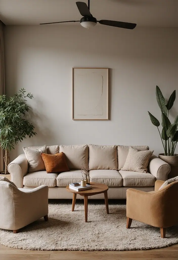 27 Cozy Home Decor Ideas Living Room Designs for Ultimate Comfort - 20. Soft Seating Options