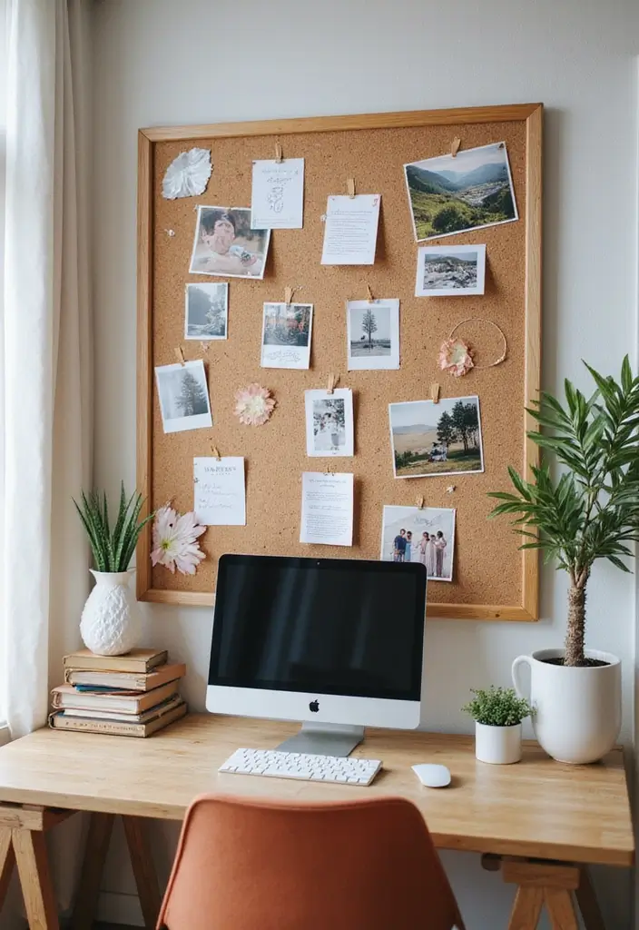 27 DIY Arts and Crafts for Adults Home Decor Fun Projects to Try - 18. Decorative Cork Board