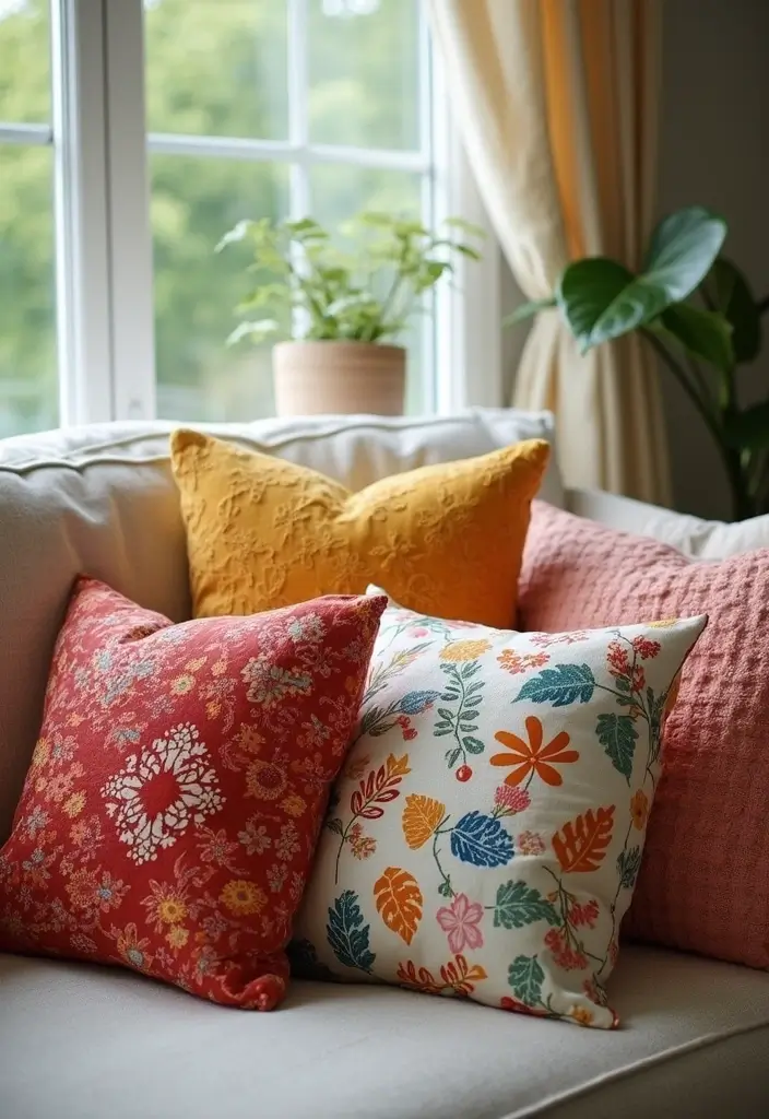 27 DIY Crafts for Home Decor Creative Projects for All Seasons - 14. Decorative Throw Pillows