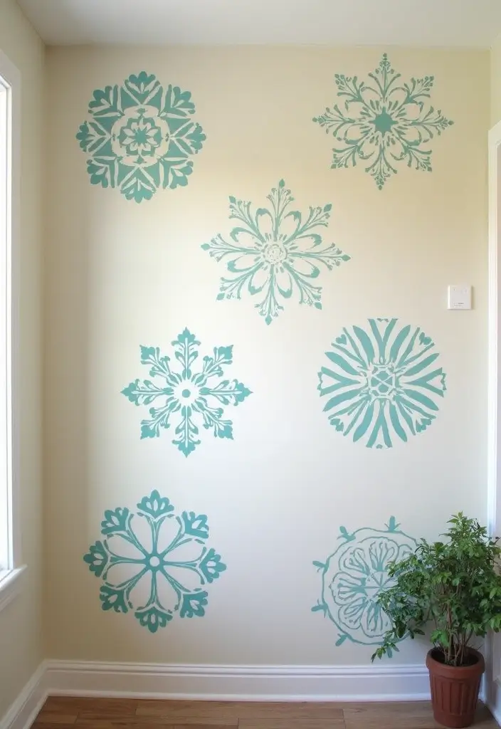 27 DIY Crafts for Home Decor Creative Projects for All Seasons - 18. DIY Wall Stencils