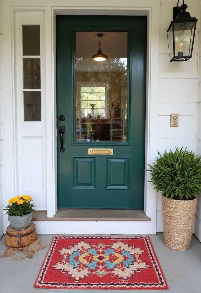 27 DIY Crafts for Home Decor Creative Projects for All Seasons - 23. Fun Door Mats