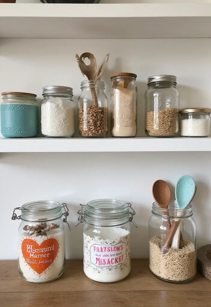 27 DIY Crafts for Home Decor Creative Projects for All Seasons - 9. Upcycled Glass Jars