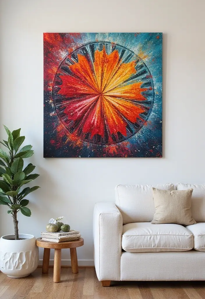 27 DIY Home Decor on a Budget Projects That Look Luxurious - 10. DIY Fabric Wall Art