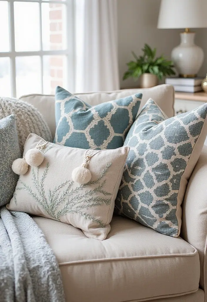 27 DIY Home Decor on a Budget Projects That Look Luxurious - 4. Customized Throw Pillows