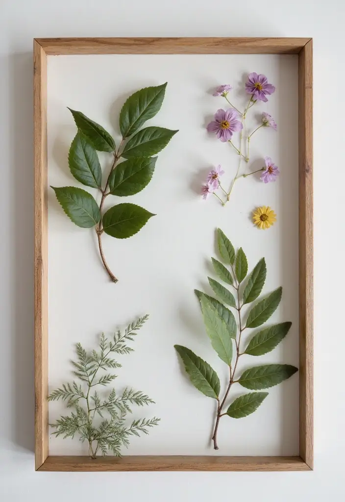 27 DIY Home Decor on a Budget Projects That Look Luxurious - 7. DIY Artwork from Natural Elements