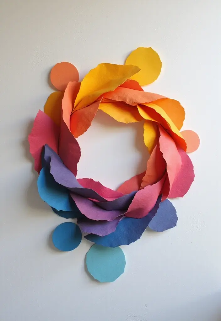 27 DIY Paper Crafts Decoration Wall Art Home Decor for Beginners - 15. Layered Paper Cutouts