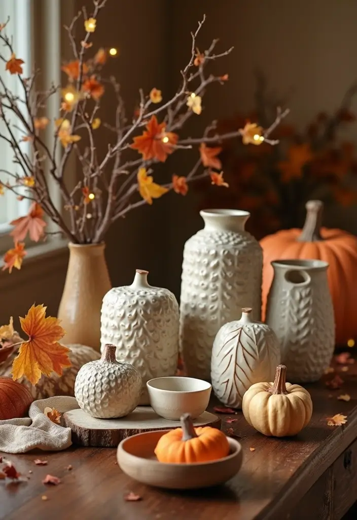 27 Fall Decor Ideas for the Home Boho Vibes for Free Spirits - 25. Nature-Inspired Accessories