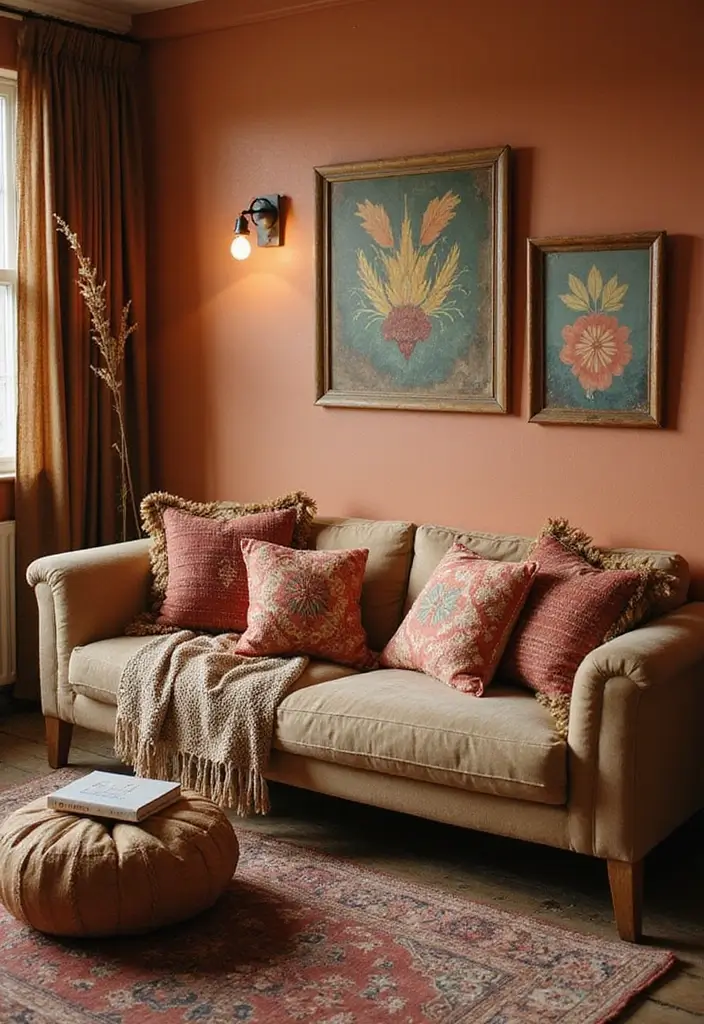 27 Fall Decor Ideas for the Home Boho Vibes for Free Spirits - 6. Earthy Color Palettes