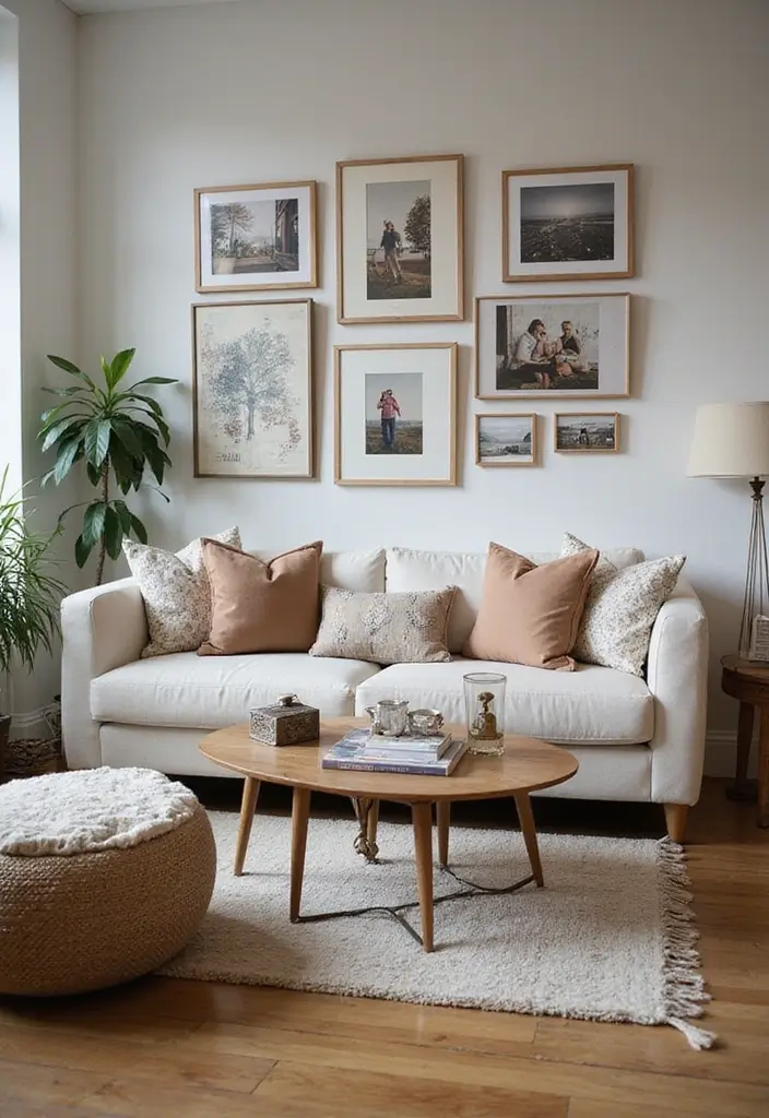 27 Home Decor Ideas Living Room Apartment Style for Urban Spaces - 18. Personal Touches