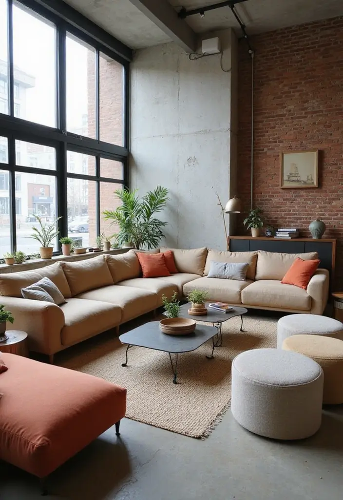 27 Home Decor Ideas Living Room Apartment Style for Urban Spaces - 5. Modular Furniture