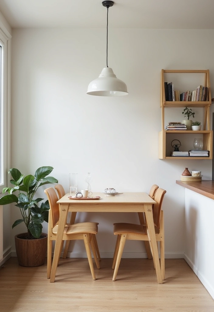 27 Home Decor Ideas for Small Spaces That Feel Spacious - 19. Use Foldable Furniture