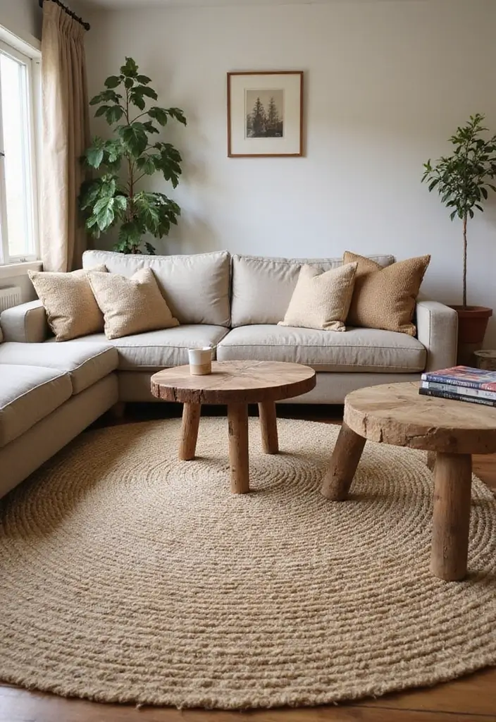 27 Spring Home Decor Ideas: Living Rooms Full of Fresh Energy - 1. Embrace Natural Textures