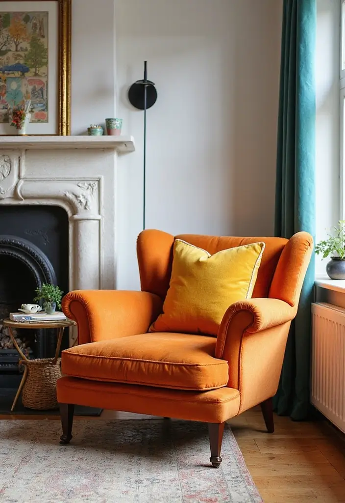 28 Home Decor Ideas Living Room on a Budget That Look Expensive - 14. Statement Accent Chairs