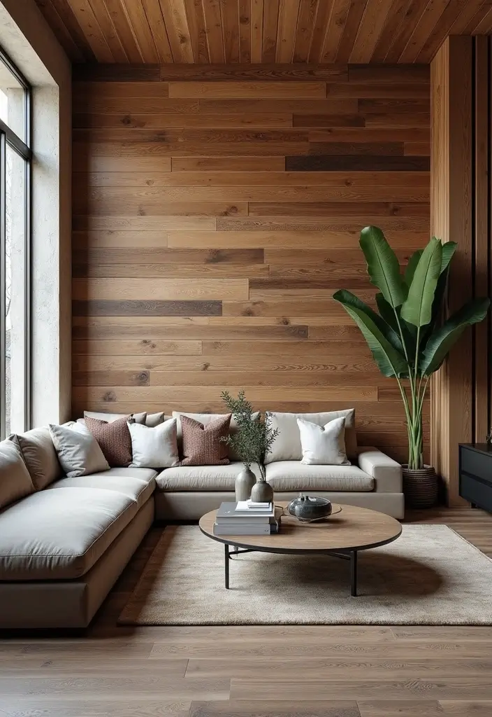 28 Home Decor Ideas Living Room on a Budget That Look Expensive - 6. Accent Wall Makeover