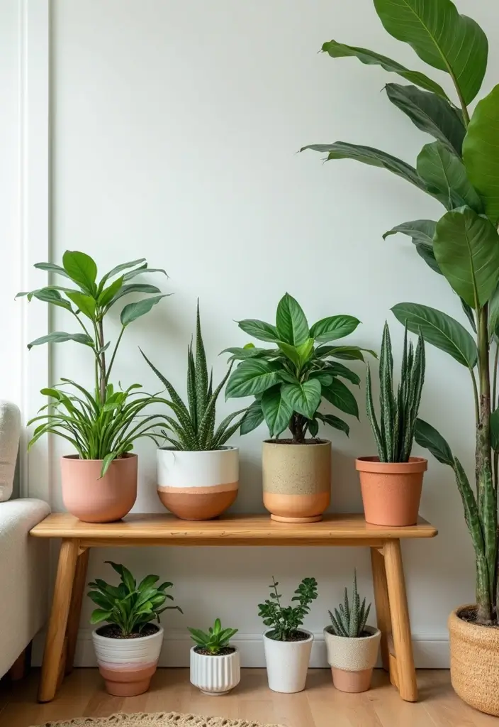 28 Home Decor Ideas Living Room on a Budget That Look Expensive - 7. Plant Power