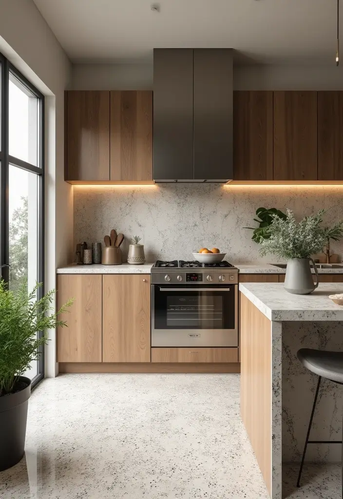 30 70s Home Decor Inspirations Making a Comeback - 22. Terrazzo Trends