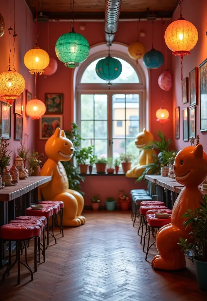 30 70s Home Decor Inspirations Making a Comeback - 29. Whimsical Decor