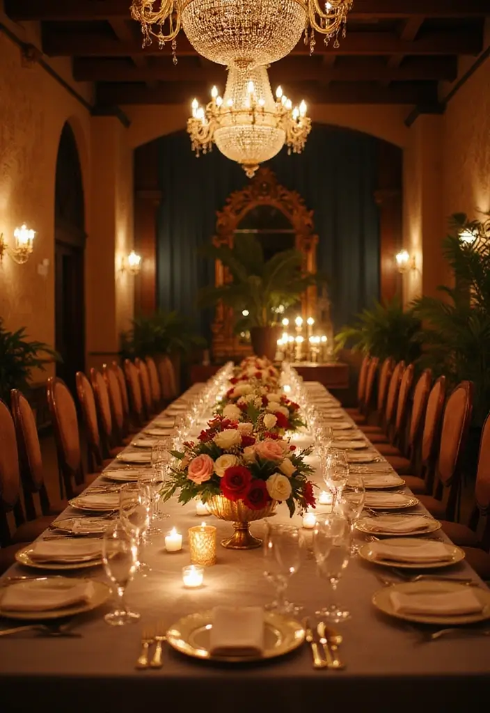 30 Classy Home Birthday Party Ideas for Adults Decor - 11. Elegant Formal Dinner