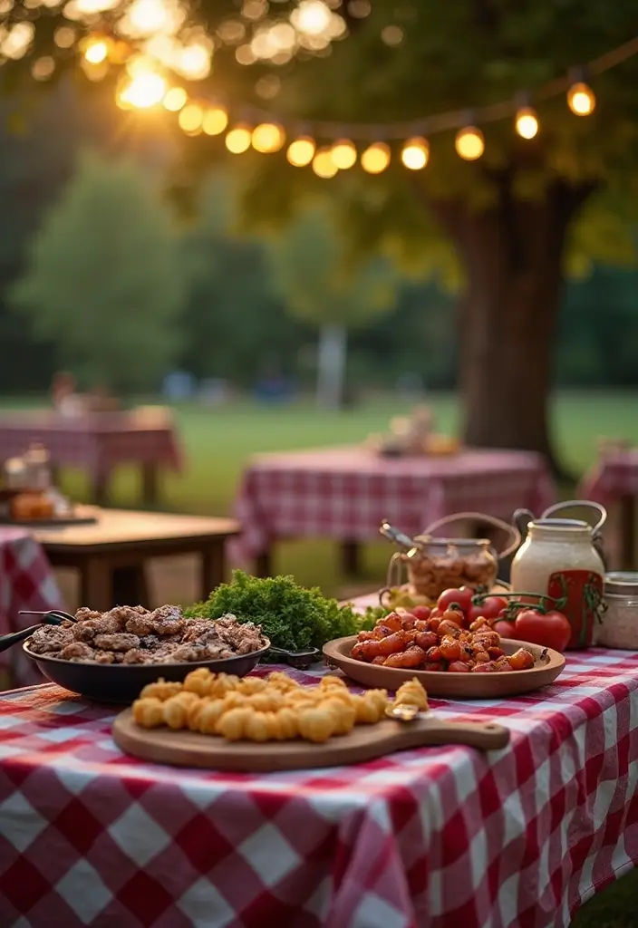 30 Classy Home Birthday Party Ideas for Adults Decor - 15. Outdoor BBQ Bash