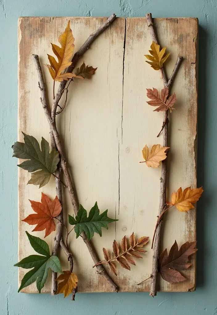 30 DIY Crafts for Home Decor Wall Art to Brighten Any Room - 10. Nature-Inspired Wall Art