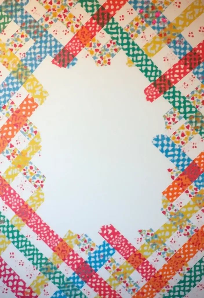 30 DIY Crafts for Home Decor Wall Art to Brighten Any Room - 11. Washi Tape Wall Designs