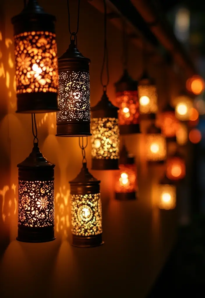 30 DIY Crafts for Home Decor Wall Art to Brighten Any Room - 14. Upcycled Tin Can Lanterns