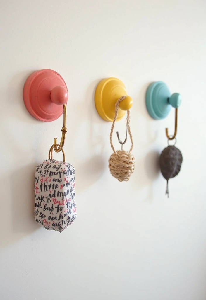 30 DIY Crafts for Home Decor Wall Art to Brighten Any Room - 24. Decorative Hangers
