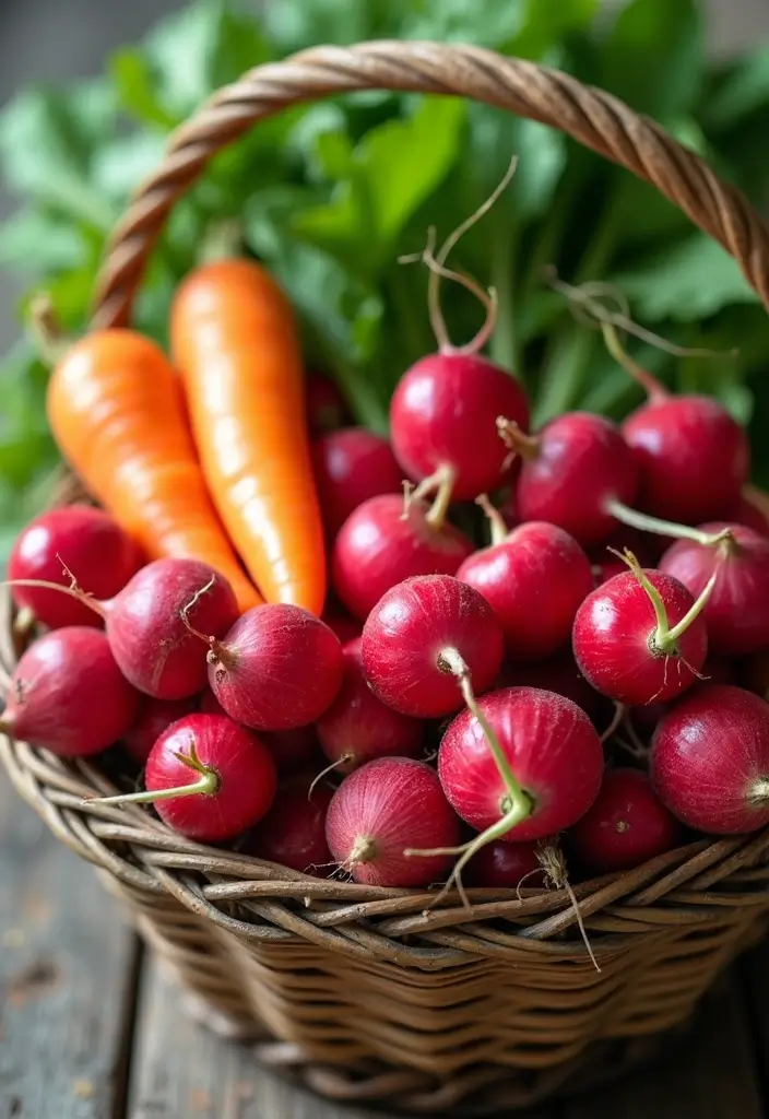 30 Easter Decor Ideas for the Home That Are Fresh and Cheerful - 29. Vegetable-Based Easter Decor