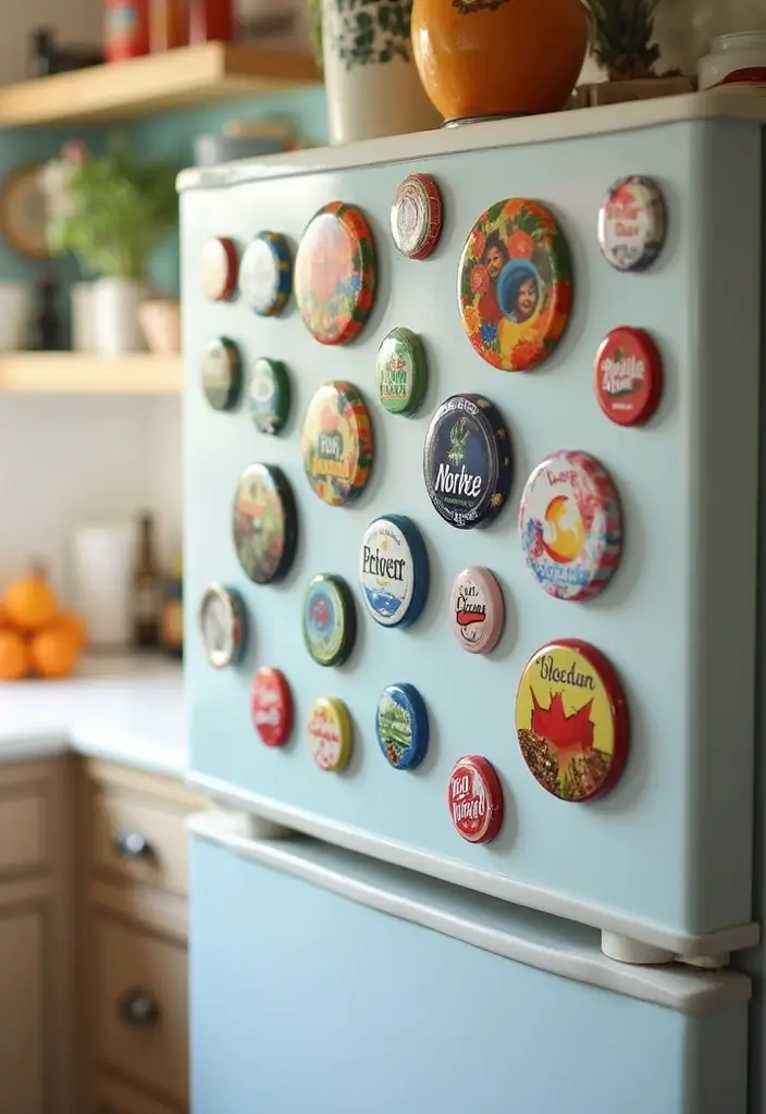 30 Easy DIY Crafts for Home Decor That Anyone Can Make - 3. Bottle Cap Magnets
