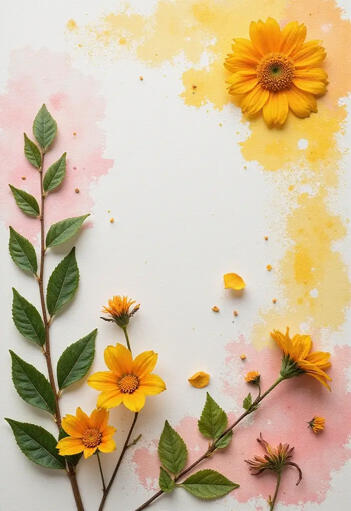 30 Easy DIY Home Decor Cheap Homemade Wall Art Craft Ideas You’ll Love - 3. Canvas Painting with Nature